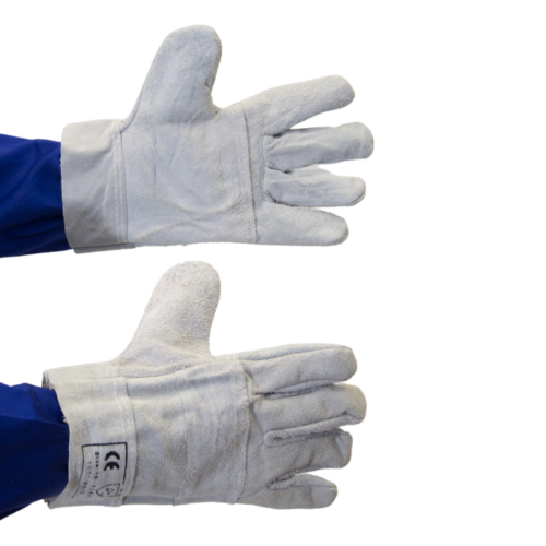 Chrome leather safety glove image