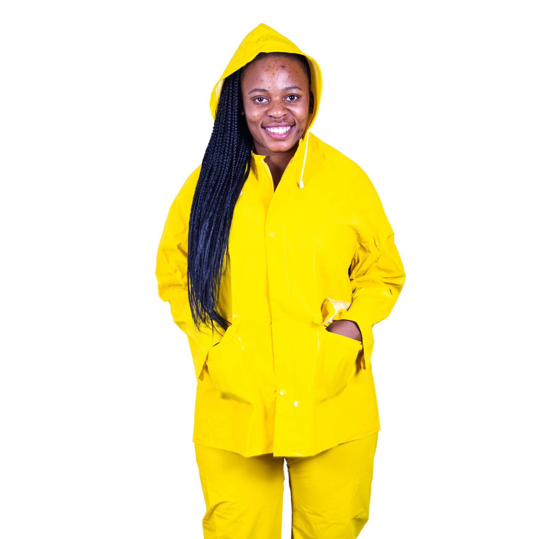 PVC Yellow Rainsuit